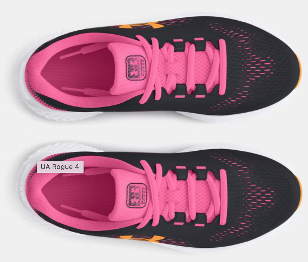 Youth Under Armour Charged Rogue 4