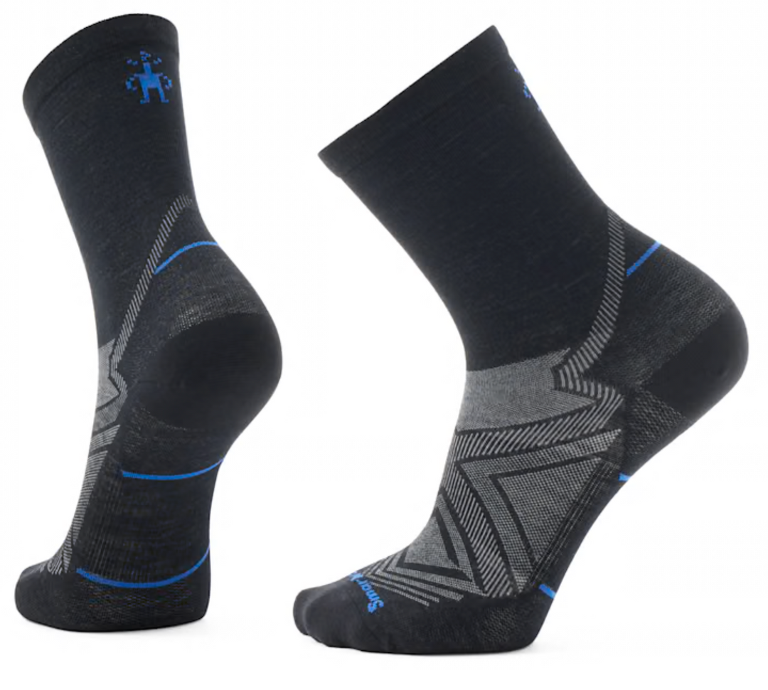 Smartwool Unisex Run Mid-Crew Zero Cushion Socks