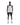Men's On Performance Tank White/Silver lateral