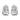 Men's On Cloudspike XC White/Black heel