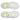 Women's Saucony Hurricane 25 (Clearance) White Mist - top down view