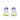 Men's Saucony Omni 22 (Clearance) White Lapis - heel view