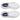 Men's Saucony Hurricane 25 (Clearance) White Navy - top down view