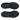 Men's Saucony Hurricane 25 (Clearance) Black Shadow - top down view