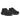 Men's Saucony Ride 19 Triple Black - pair, three quarter angle