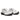 Men's Saucony Ride 19 White Black - pair, three quarter angle